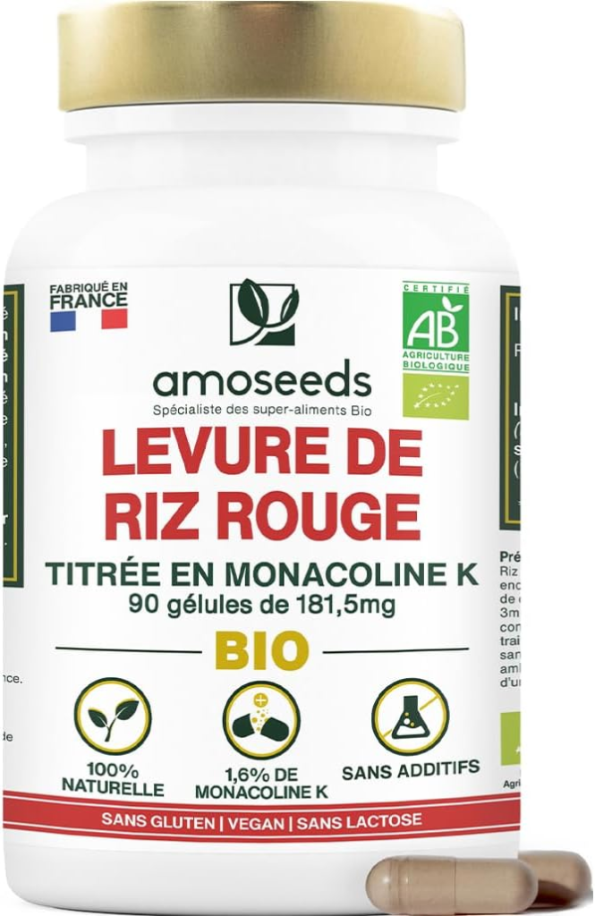 levure de riz rouge bio Amoseeds - Natura Zen